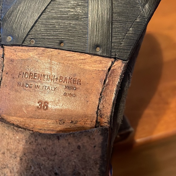 Fiorentini + Baker short eternity boots size 36 grey - Picture 7 of 7